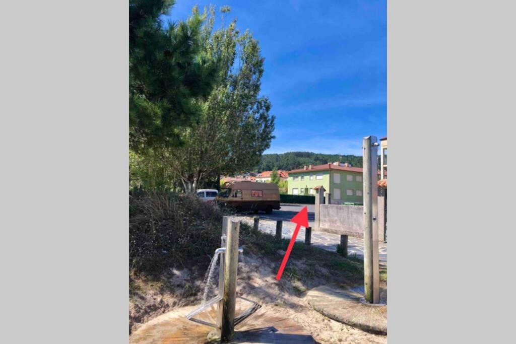 Junto Camino De Santiago,1ª Linea De Playa Apartment Finisterre Exterior photo