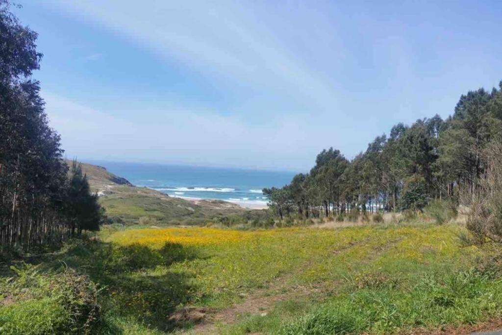 Junto Camino De Santiago,1ª Linea De Playa Apartment Finisterre Exterior photo