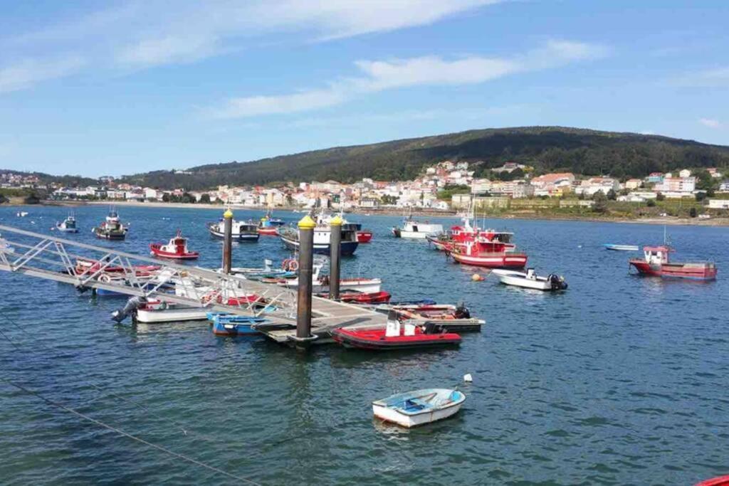 Junto Camino De Santiago,1ª Linea De Playa Apartment Finisterre Exterior photo