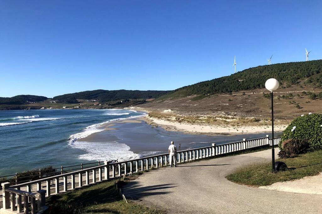 Junto Camino De Santiago,1ª Linea De Playa Apartment Finisterre Exterior photo