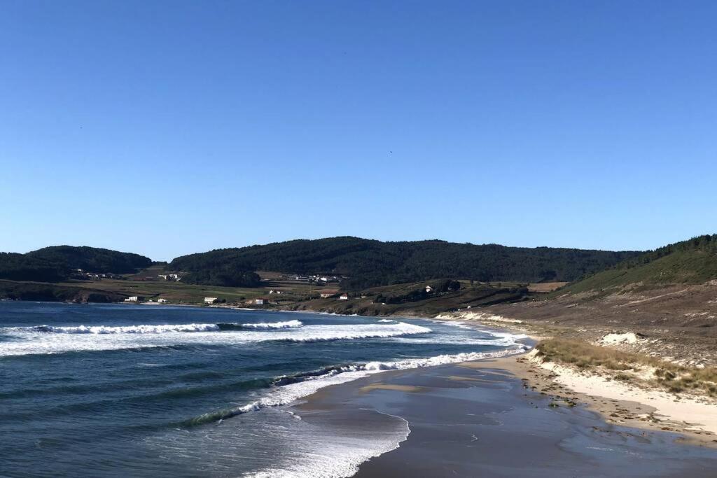 Junto Camino De Santiago,1ª Linea De Playa Apartment Finisterre Exterior photo
