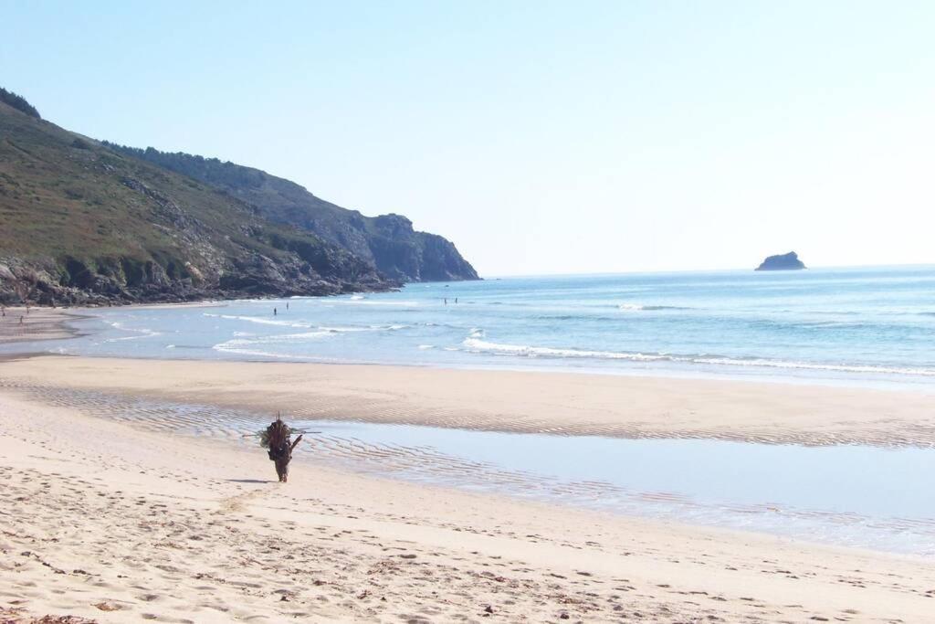 Junto Camino De Santiago,1ª Linea De Playa Apartment Finisterre Exterior photo