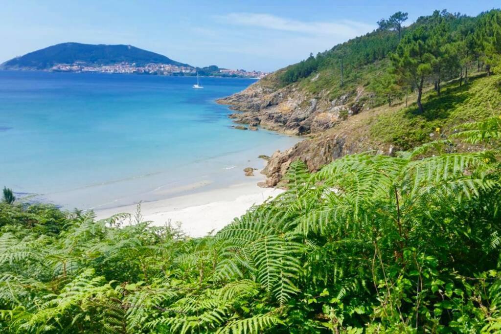 Junto Camino De Santiago,1ª Linea De Playa Apartment Finisterre Exterior photo